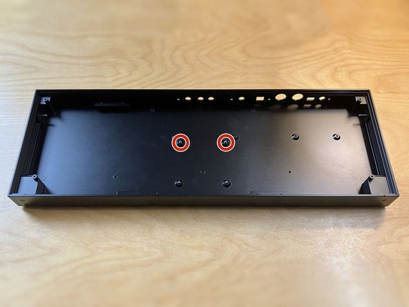 Place the new aluminum desktop enclosure onto your work surface.