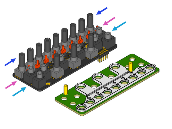 Inspect the Control Board assembly and verify that all of the following statements are true: