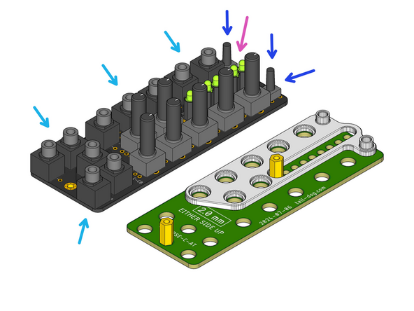 Inspect the Control Board assembly and verify that all of the following statements are true: