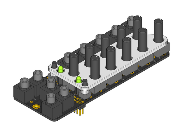 Make sure that the flat side of the Assembly Spacer is facing up when orienting it relative to the Control Board.