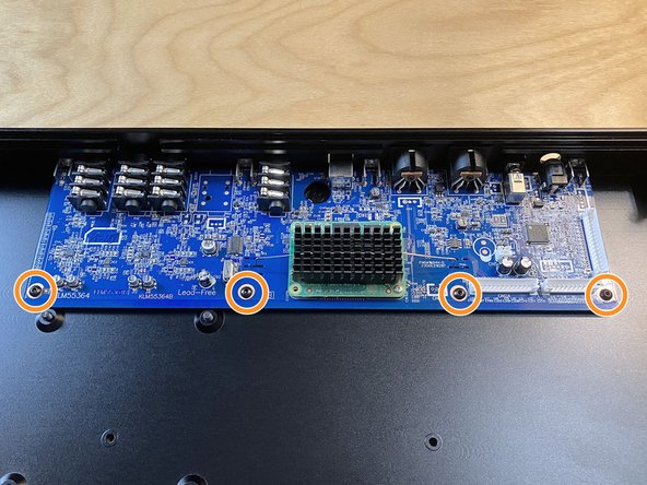 Use the 2 mm hex driver to install: