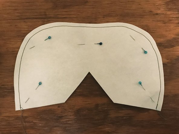 At the beginning and end of your stitching, make sure to go forward and backward about 3-4 stitches to prevent the thread from unravelling.