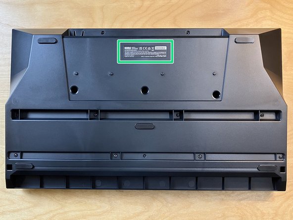 This is an optional serial number label step.