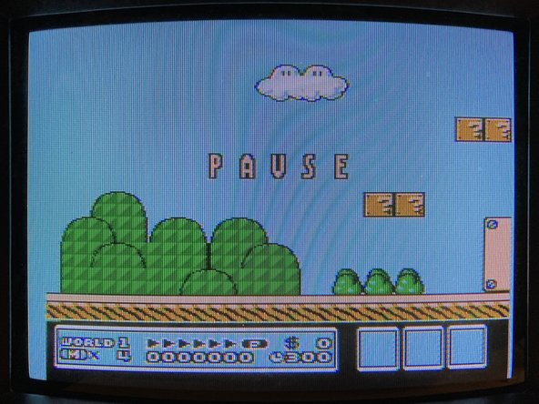 Connect the console back up to power and your display, insert a cartridge, and test everything to make sure that it all works correctly.