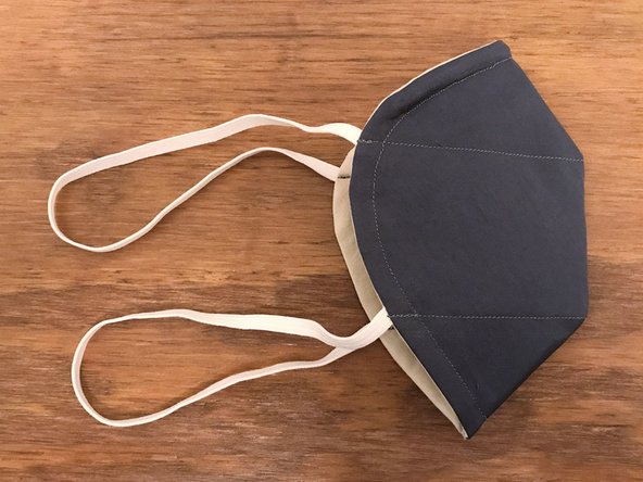 WARNING: Wearing the mask will directly expose it to any germs that you're carrying. If you're planning to donate this mask, do not try it on yourself unless you're going to wash it before donating it. You can spread COVID-19 to others even if you don't have any symptoms yourself.