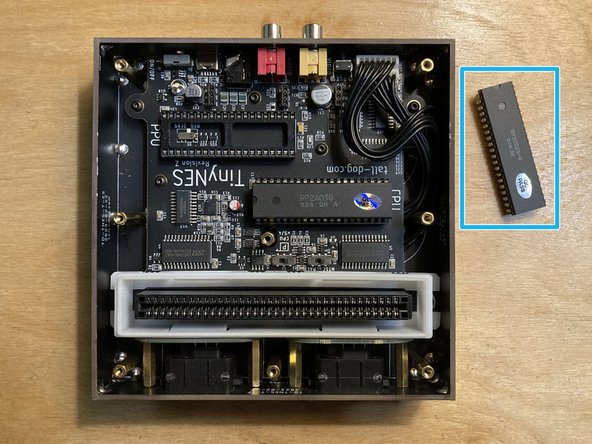 If using a screwdriver to pry the chip out, work slowly back and forth between the two short ends of the chip. Your goal is to make small gaps while preventing any of the leads from becoming bent.