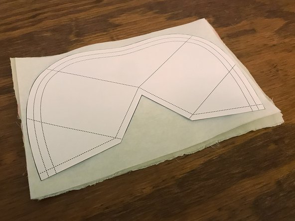 One sheet of interface material.