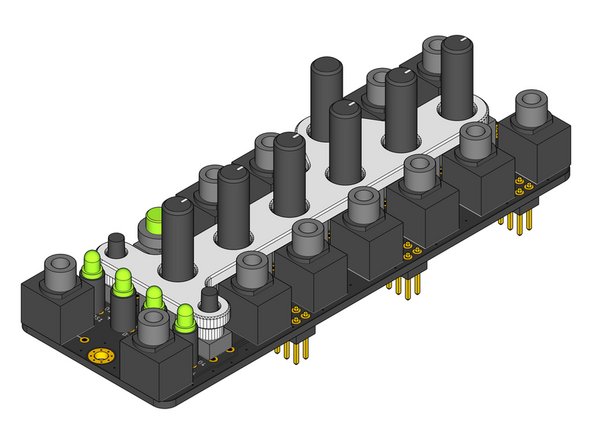 Make sure that the flat side of the Assembly Spacer is facing up when orienting it relative to the Control Board.