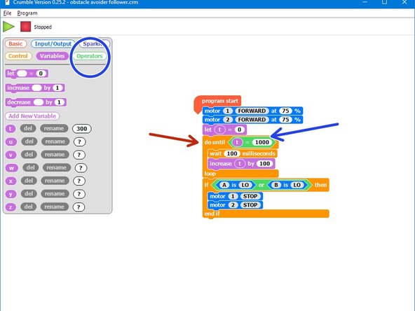 Now let's use the counter to control the number of times the loop runs.