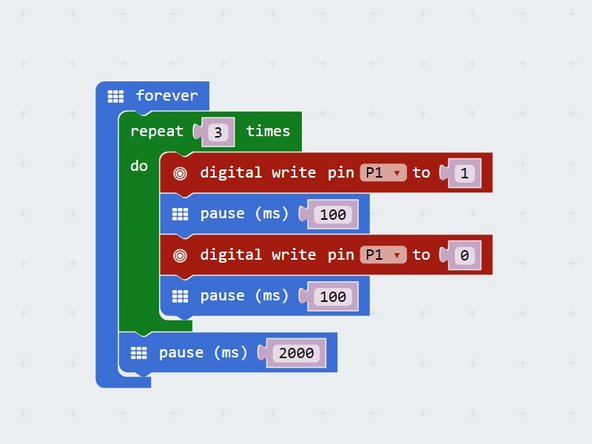 You might have noticed when you were listening to the code, that between the letters we need longer gaps so you can tell when they start and finish.