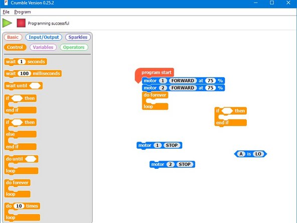 Let's use the line sensor to stop the robot from driving off the planet.