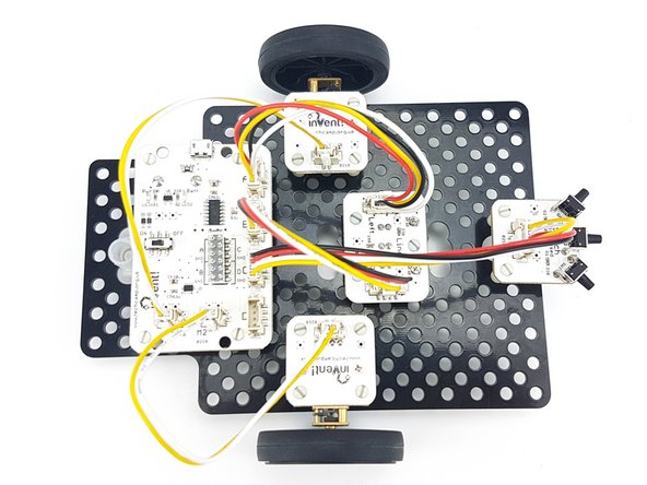 We're going to use a switch module to detect when we hit the obstacle.