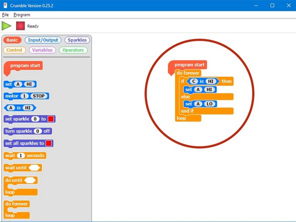 We're going to have a look at one more conditional, the IF/ELSE block.