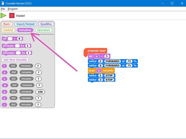 Build the program in the picture!