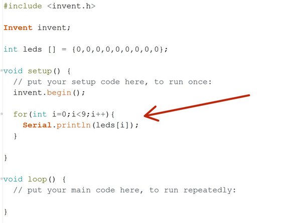 Arrays become very powerful when you combine them with a for loop.