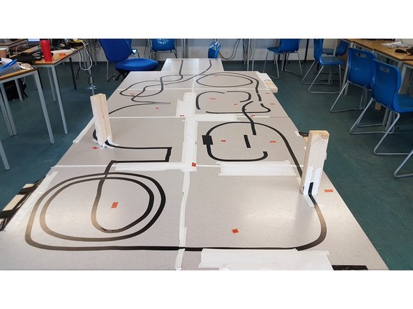 You can assign points to each obstacle, so each one successfully navigated gets a certain number of points, depending on the difficulty.