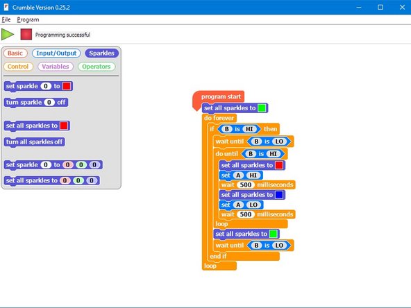 Check the picture for what your code should look like so far.