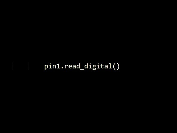 To use an input, we need to read it to see whether it is 1 or 0.
