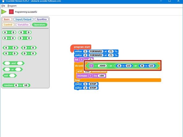 We actually don't need the IF block in the loop - we can merge the conditions of the loop and the IF block together!