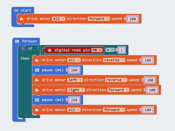 Now let's test the right switch.