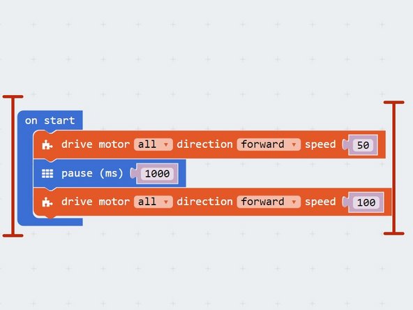 You might be thinking - why bother using a variable to do this? We could have just used the simple program in the picture!