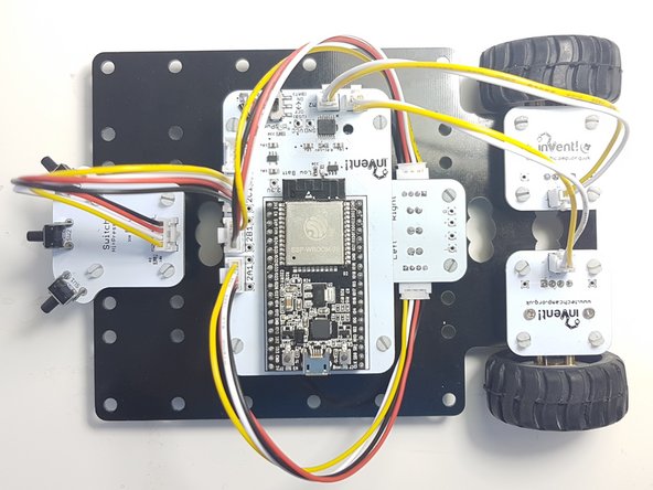 We're going to use a switch module to detect when we hit the obstacle.