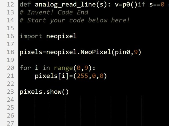 Let's go through this program and see how it works.
