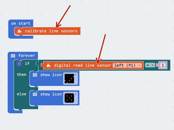 How does the line sensor work? Let's write a test program to find out.