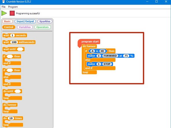 How does the line sensor work? Let's write a test program to find out.