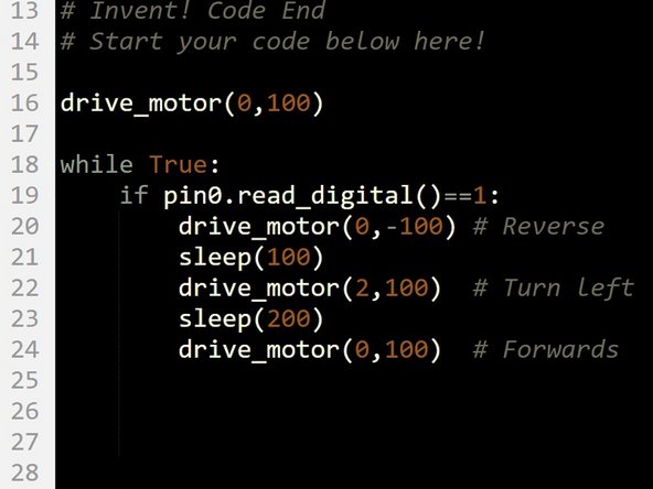 Now let's test the right switch.