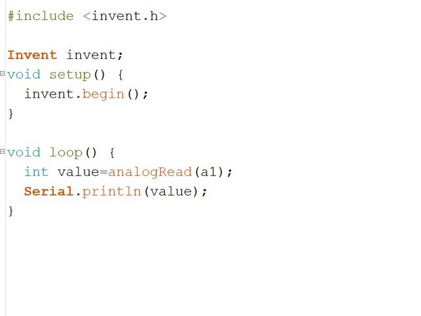 Build the simple test program in the picture.