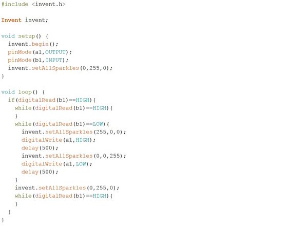 Check the picture for what your code should look like so far.