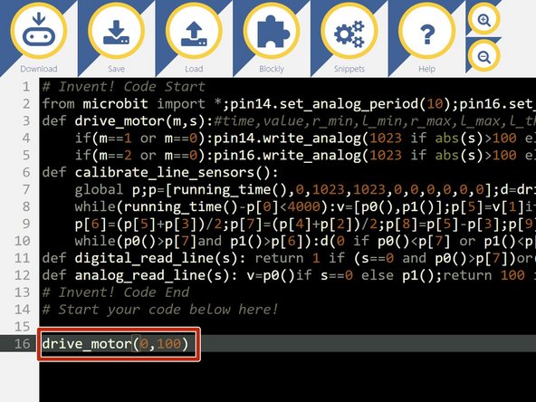 Always start your programs after the line that says Start you code below here!