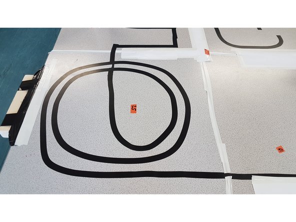 Obstacles (on curved and straight track), thin sections and a spiral