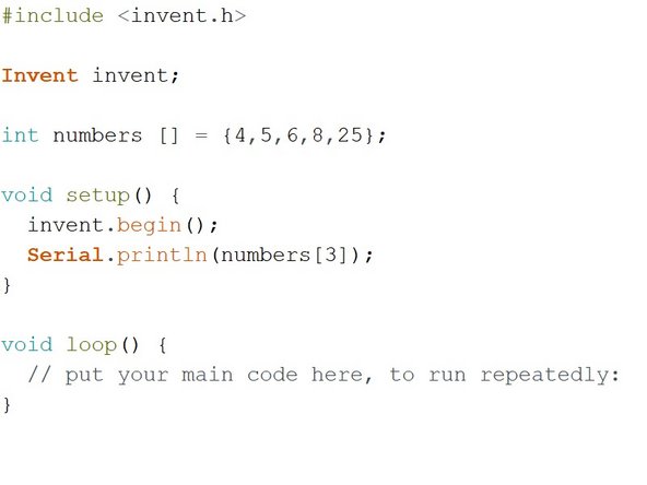 Let's make our own array!