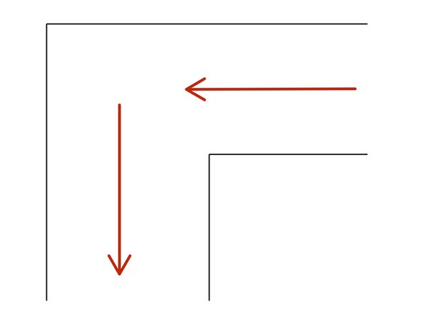 When your robot is able to make the right turn correctly, try running it through the maze section from the other direction, to try a left turn.