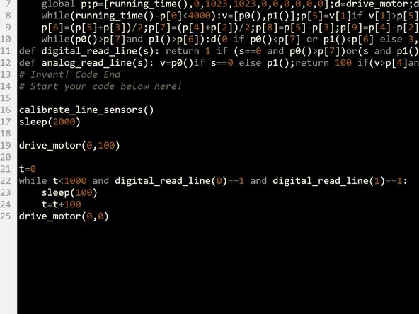 We actually don't need the IF statement in the loop - we can merge the conditions of the loop and the IF statement together!