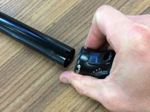 Wiggle the post head while pulling to remove