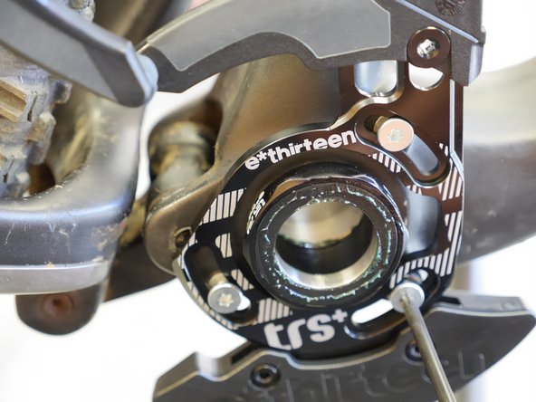 Remove cranks from the bike