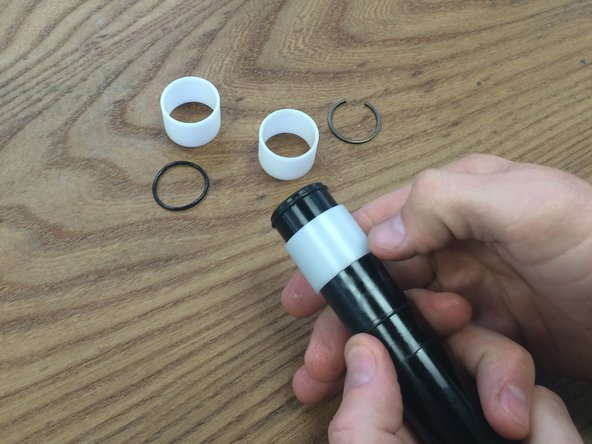 150mm posts use 3 bushings, 125mm posts use 2