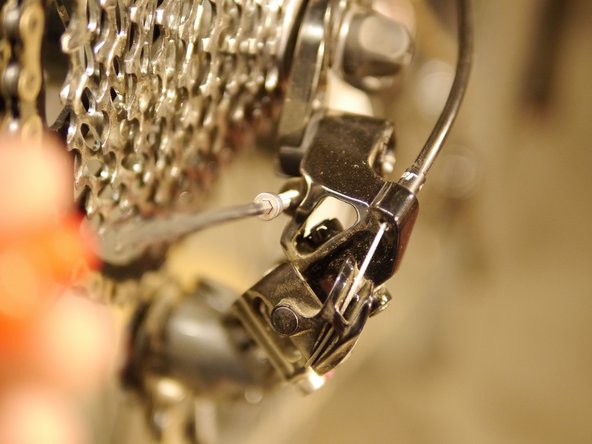 Be careful not to cross thread the new screw