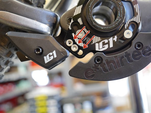 It may be necessary to adjust the lower armature to provide additional clearance for the lower slider on some bikes