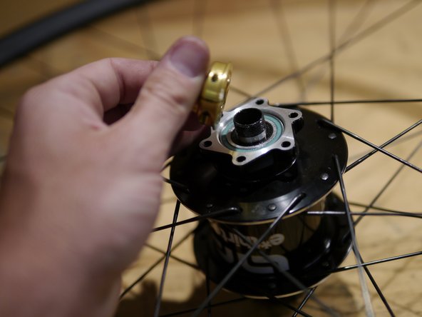flip the hub over and install the non-drive endcap