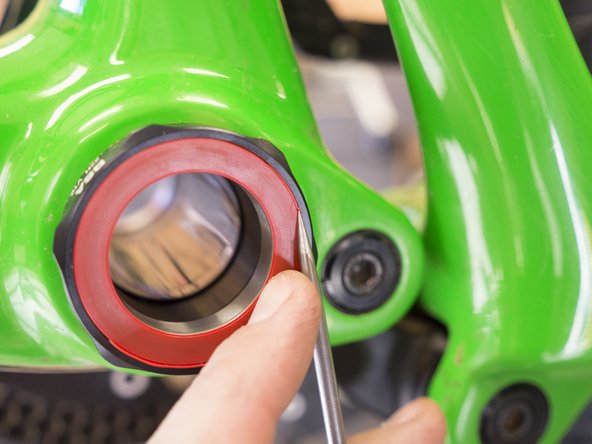 It may be necessary to use a tool to ensure the seal is fully seated in the groove