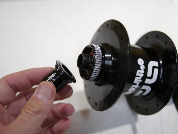 Remove the non-drive endcap