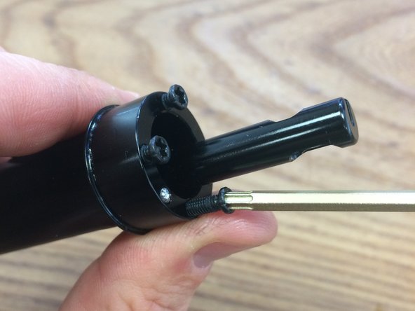 Remove the 4 screws and install the cap