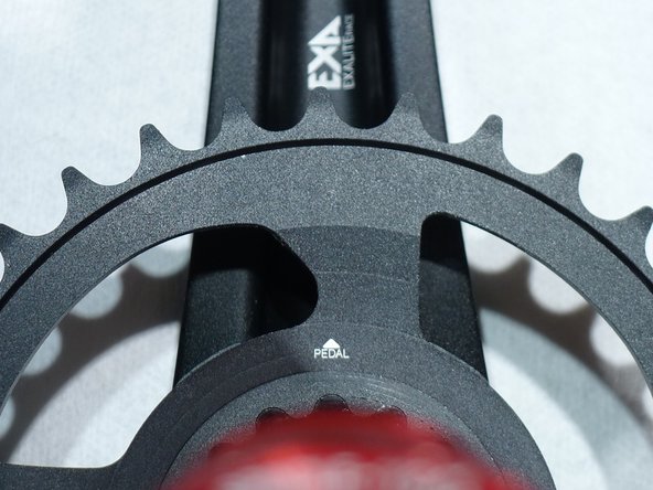 Be sure to clock the spider properly such that the rings will line up in the right place