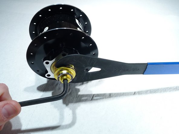 Lightly grease the face where the endcap and preload ring will meet