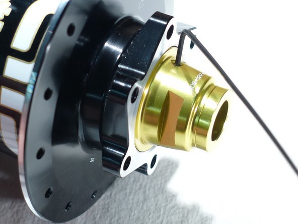 When you are happy with the adjustment,  tighten the 1.5mm set screws to 1.5nm