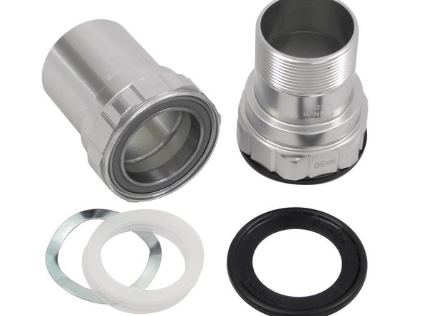 BB30 BBs are for frames with 42mm bores where the BB is designed to have the bearings press directly into the frame